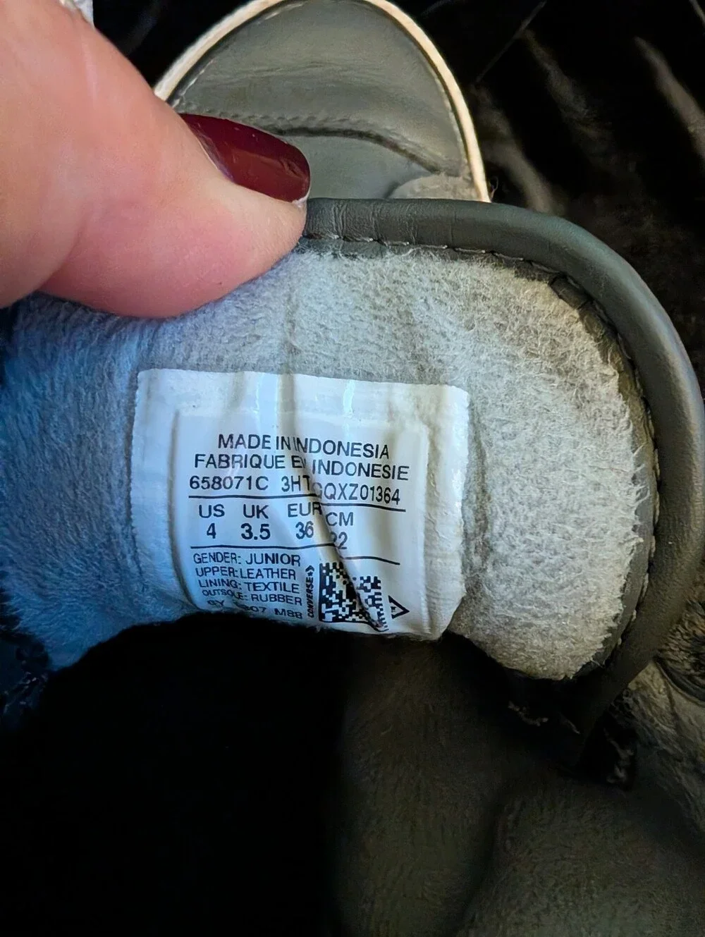 Converse Kids Gray High-Top Sneakers